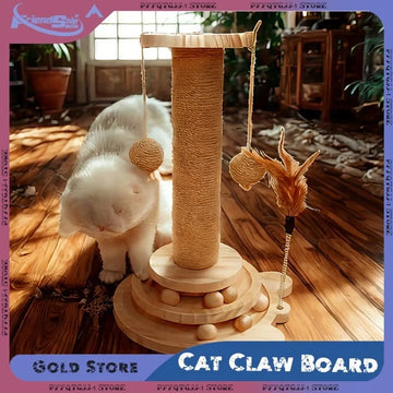 Cat Scratcher & Toy