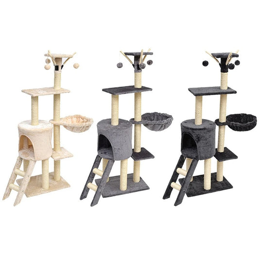 Modern Luxury Pet Furniture, Large Natural Sisal Climbing Frame house